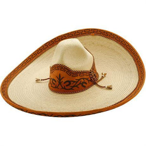 Twinstone Sombrero Charro - 2 Trenzas Galoneado
